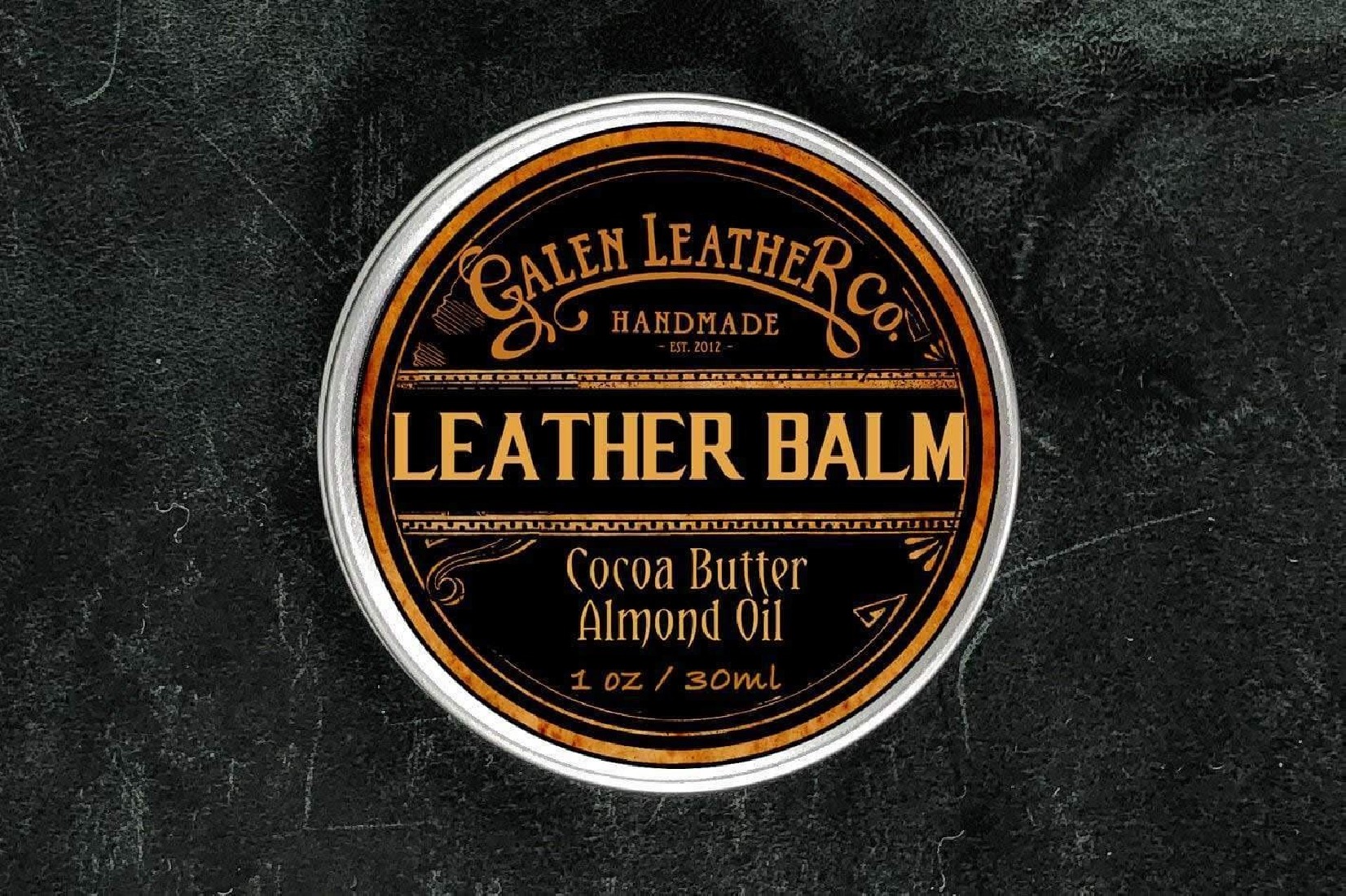 Galen Leather Balm All Natural