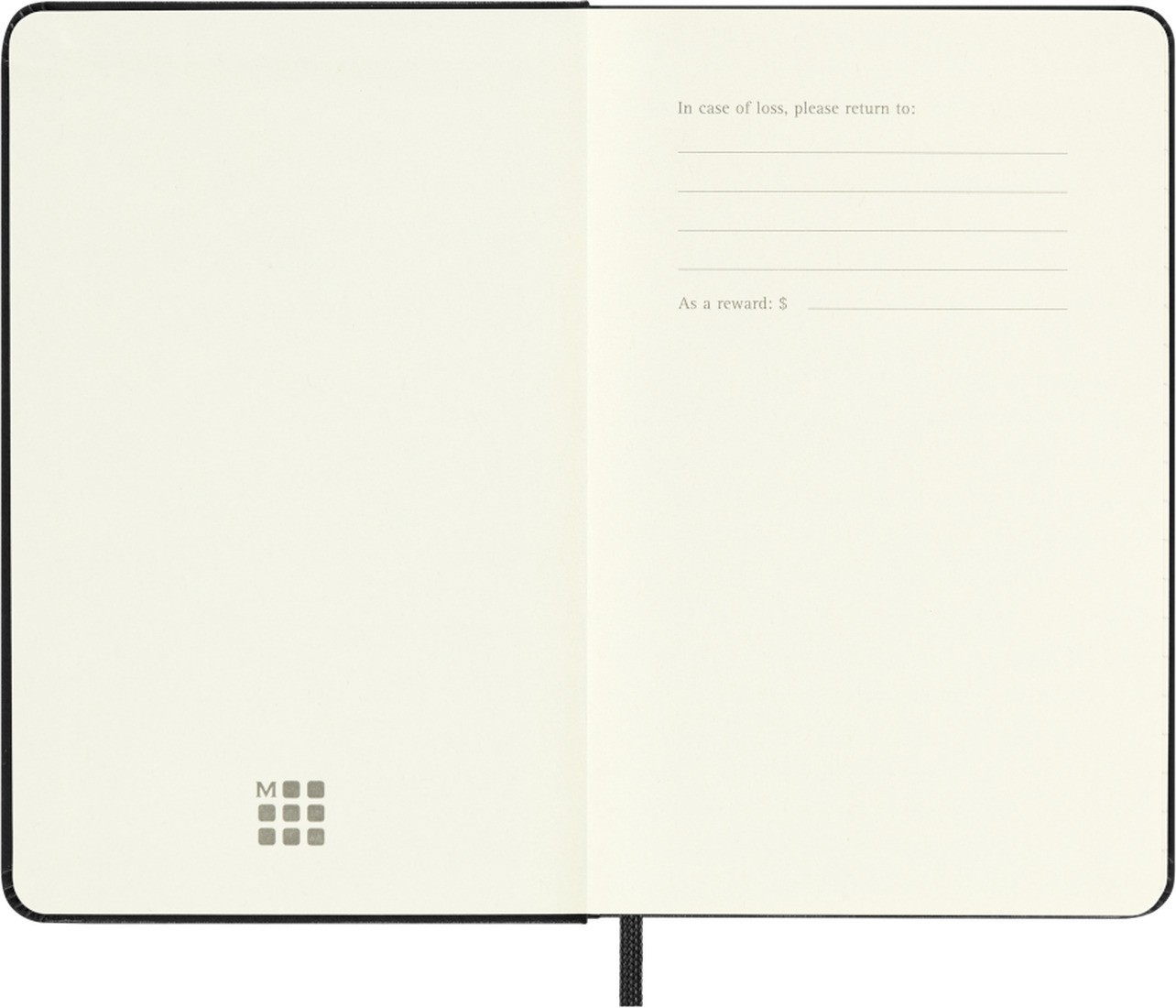 Moleskine daily diary 2027 pocket 9x14, hard cover black