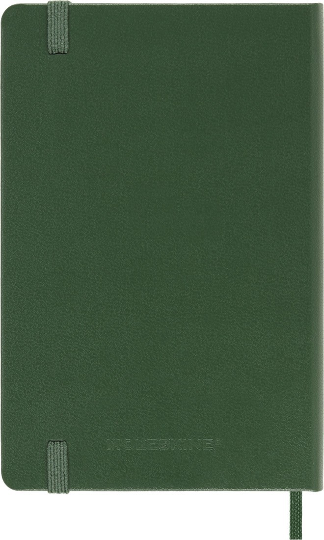 Moleskine weekly classic diary 2027, pocket 9x14,  hard cover, green