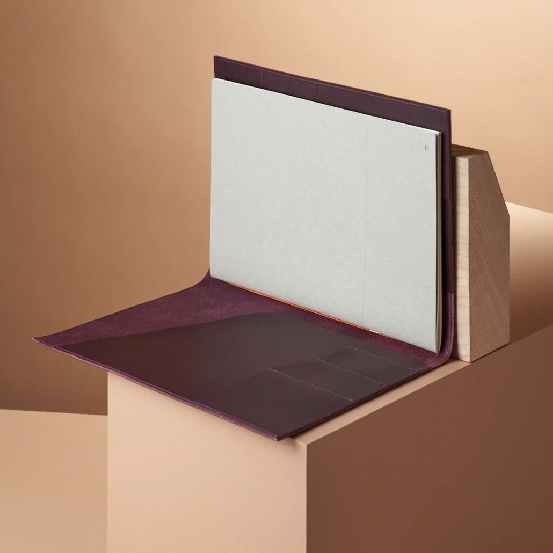 Paper Republic A4 Leather Portfolio Venezia