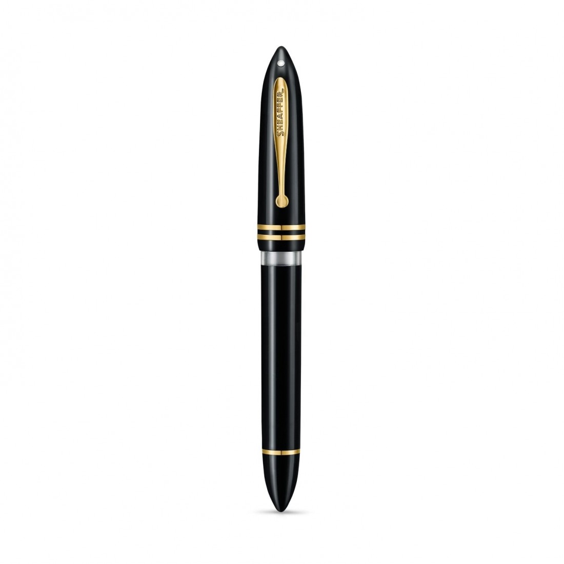 Sheaffer Balance III E893 Glossy Black with Gold trims fountain pen