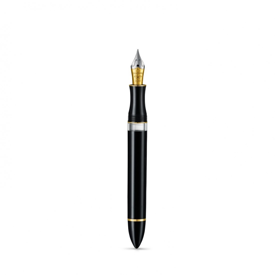 Sheaffer Balance III E893 Glossy Black with Gold trims fountain pen