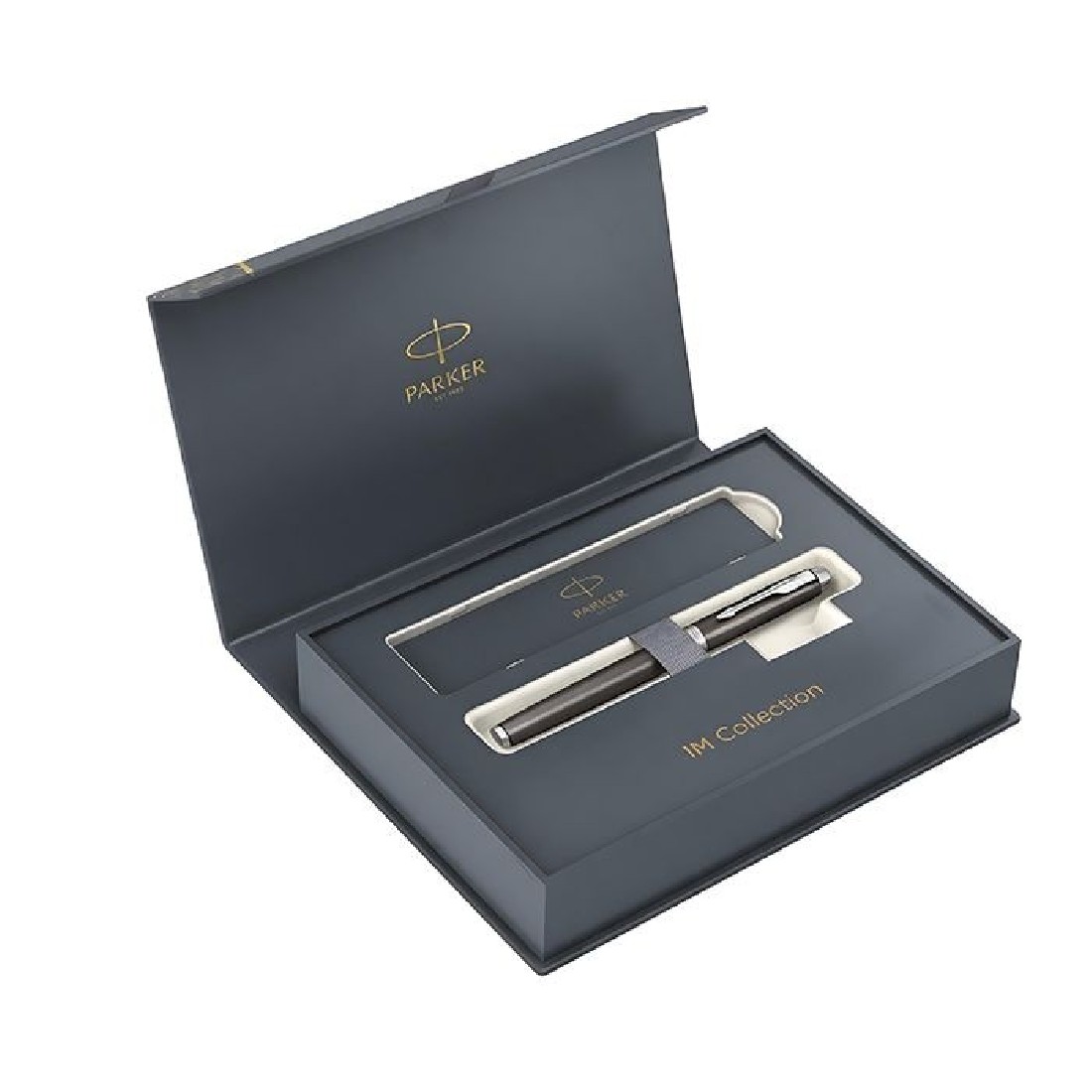 Parker IM Core Dark Espresso CT Rollerball Gift Pack