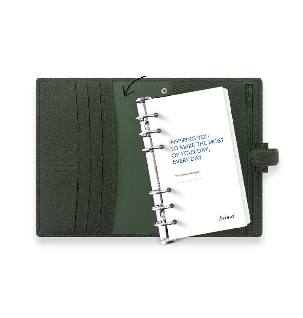 Filofax Organizer Personal Finsbury Woodland Modular 021789
