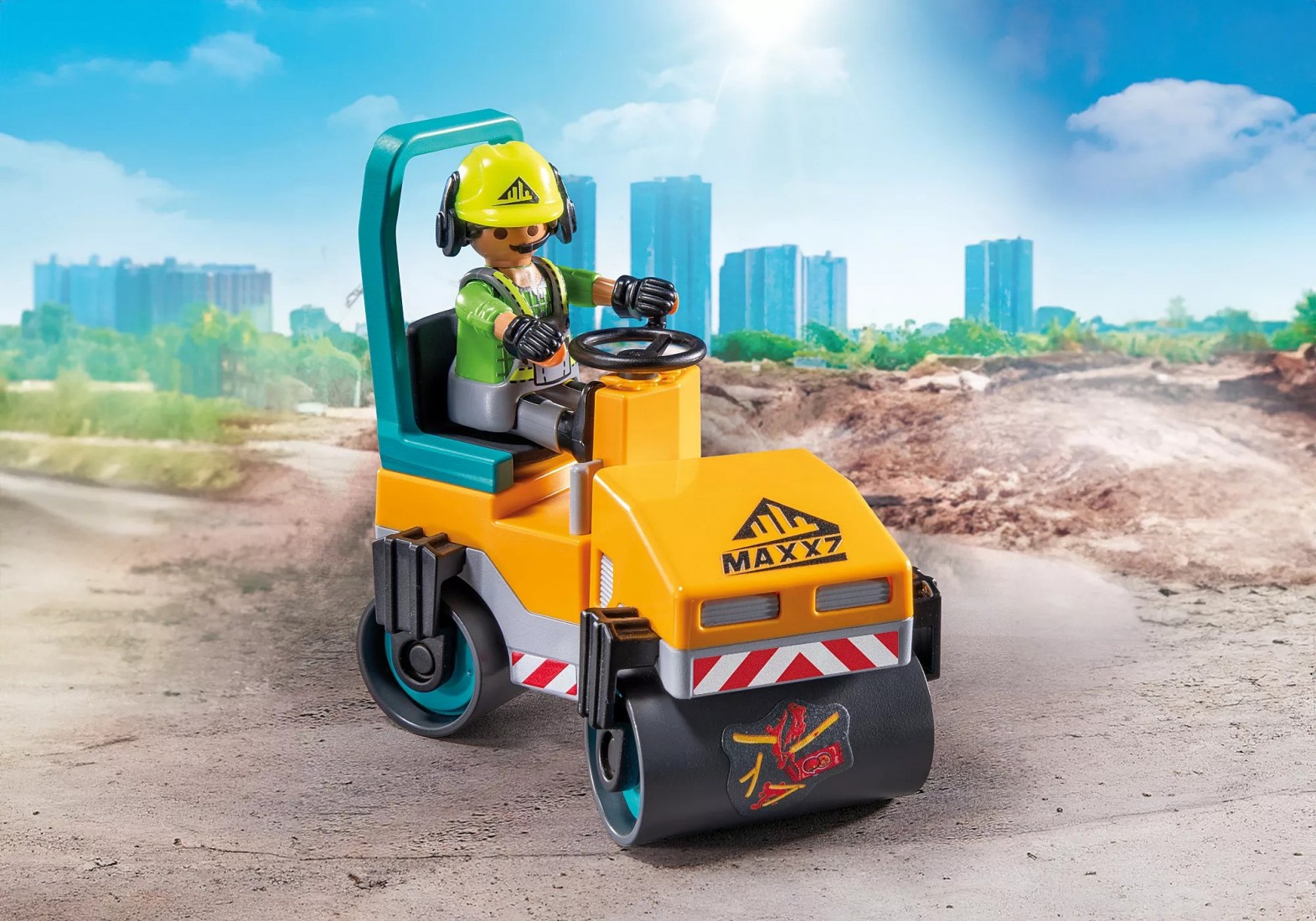 Οδοστρωτήρας και εργάτες 71751 Playmobil