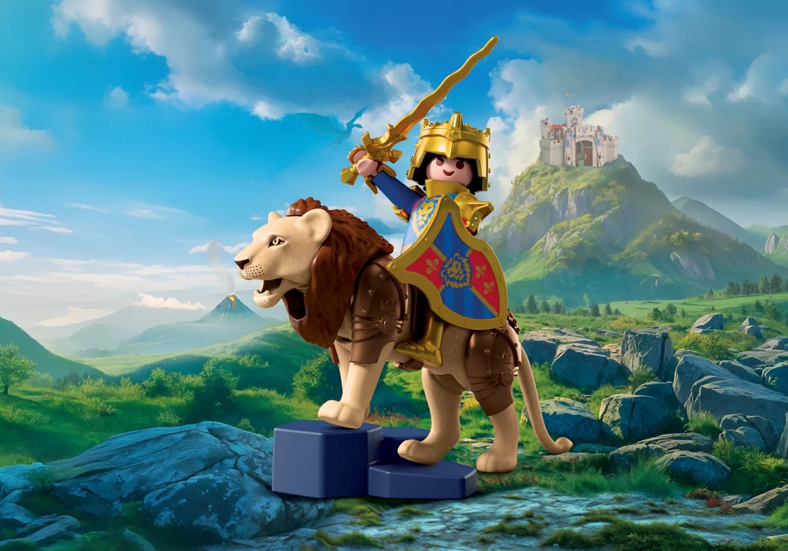 Χρυσός Ιππότης με λιοντάρι 72212 Playmobil