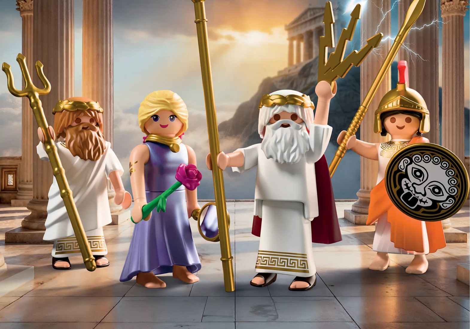 Τέσσερις θεοί του Ολύμπου 72180 Playmobil History