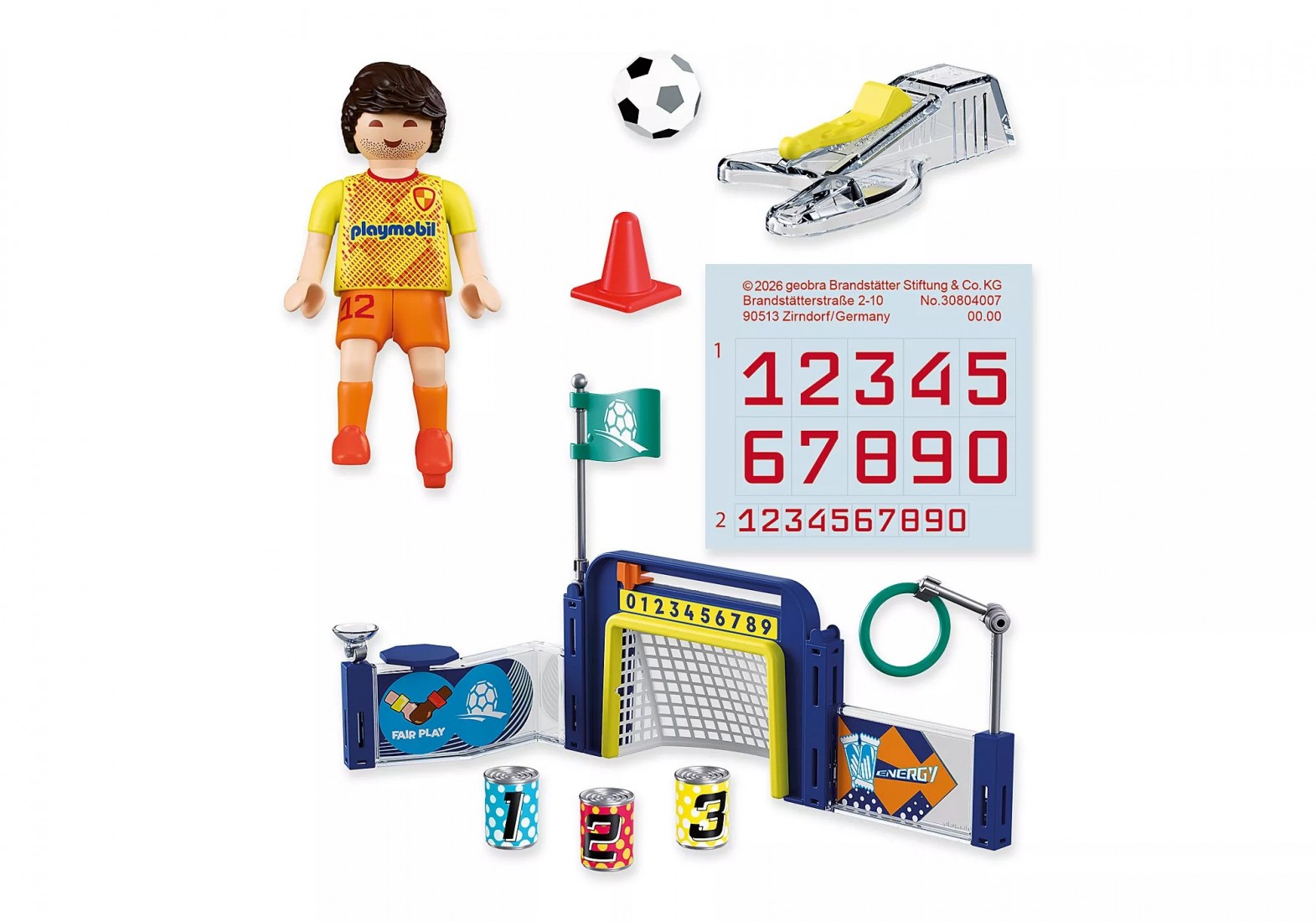 Σετ προπόνησης ποδοσφαίρου 72057 Playmobil