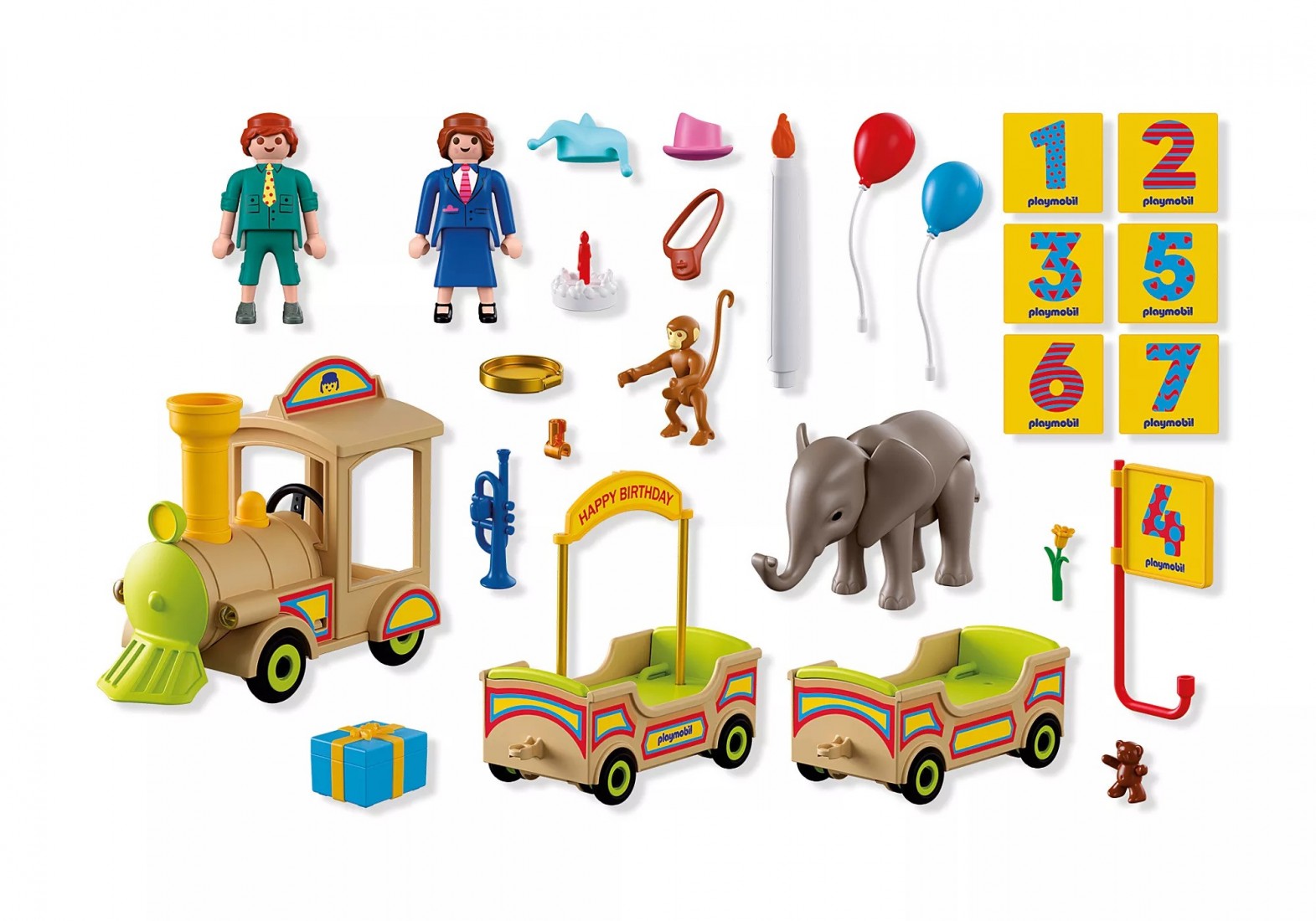 Τρενάκι Γενεθλίων Gift For You 72184 Playmobil