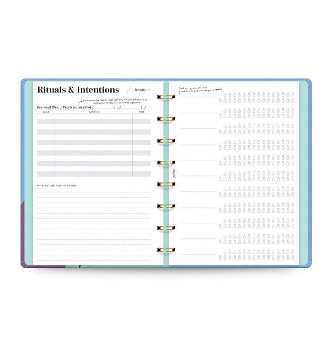 Filofax Ultimate Life Companion A5 Planner Balance Sky 2027 27-68317
