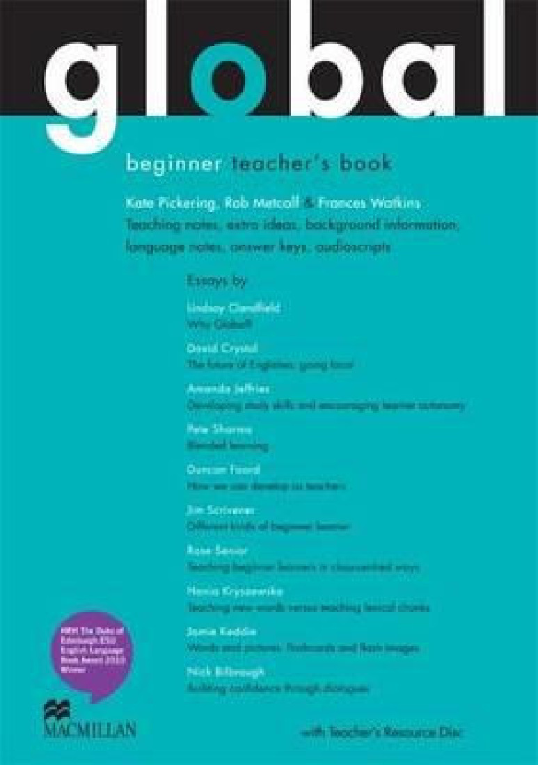GLOBAL BEGINNER TEACHERS BOOK (+RESOURCE CD)