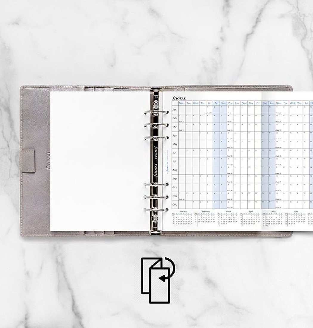 Refill A5 2027 Horizontal Planner 27-68506 Filofax
