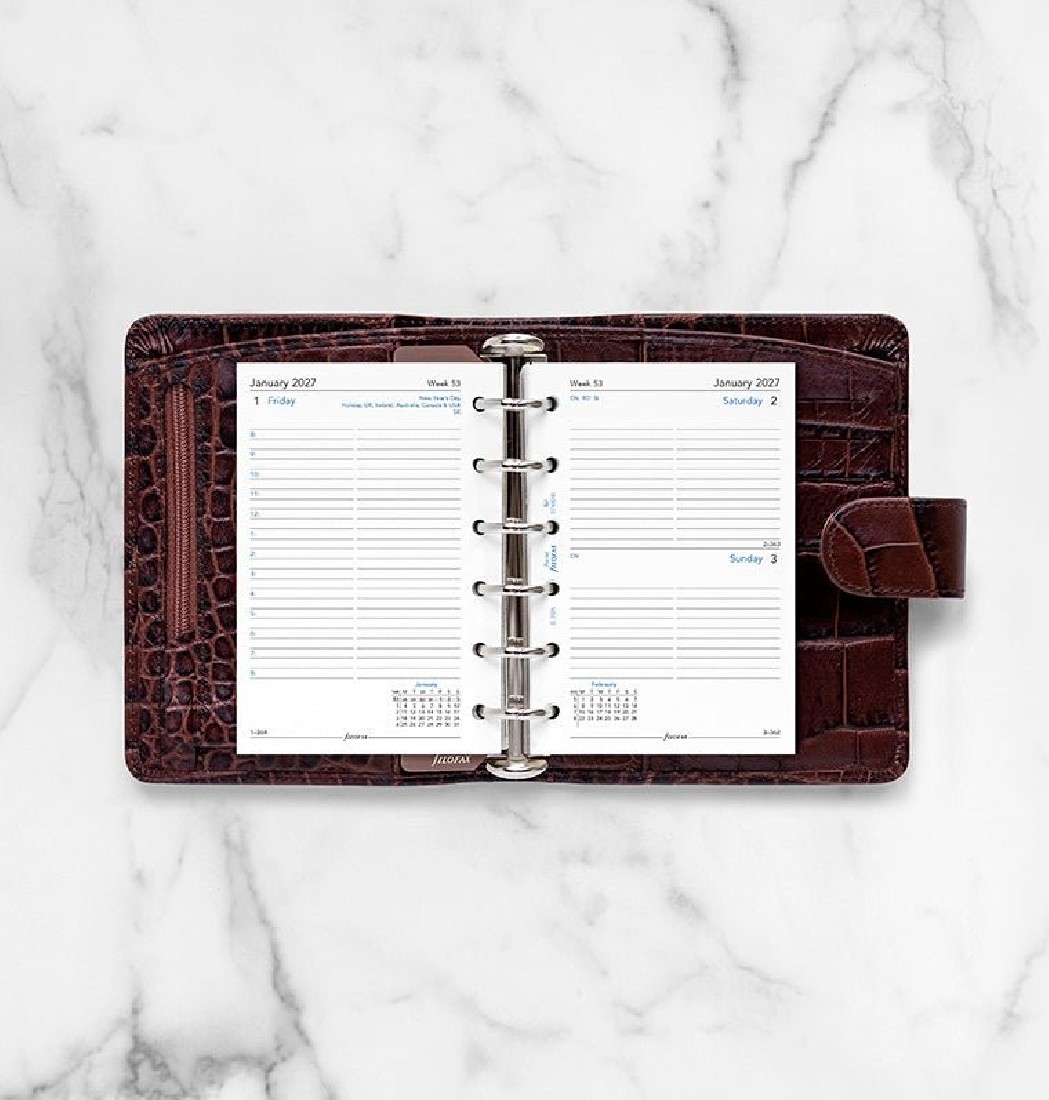 Refill Pocket 2027 Daily English 27-68241 Filofax