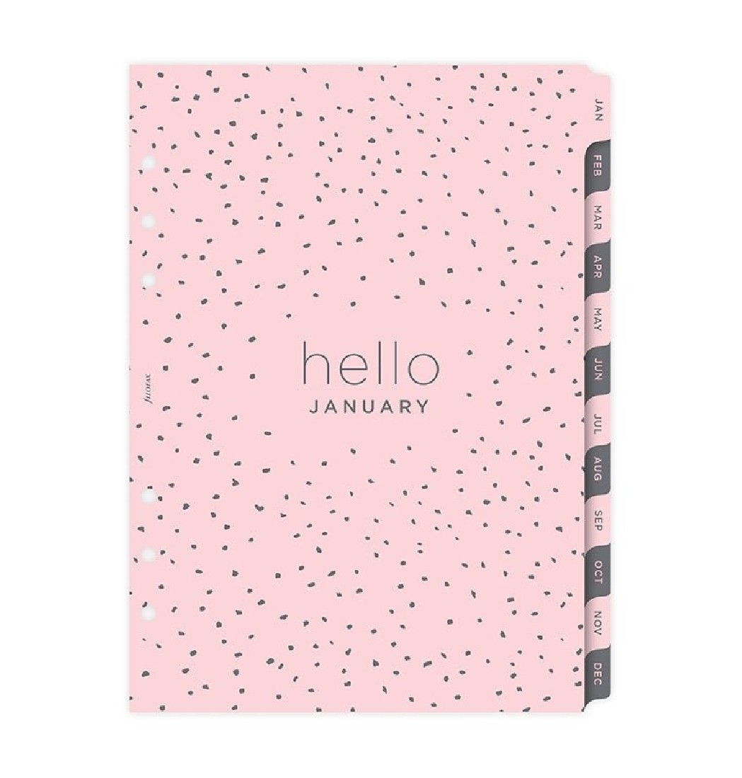 Refill A5 2027 Confetti Week on Two Pages 27-68591 Filofax