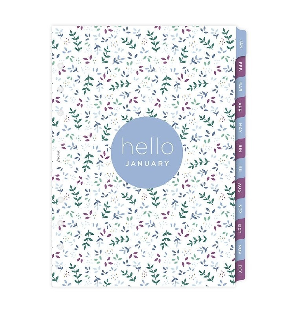 Refill A5 2027 Garden Week on Two Pages 26-68592  Filofax