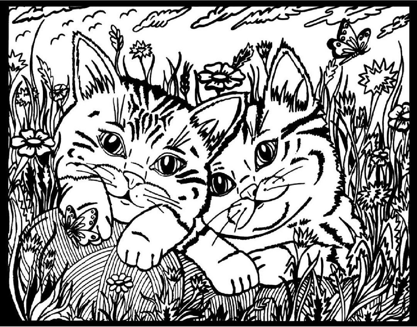 Πίνακας ζωγραφικής Kittens 822233  Color Velvet