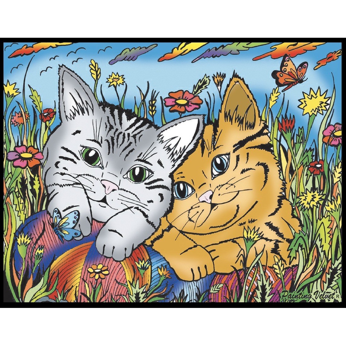 Πίνακας ζωγραφικής Kittens 822233  Color Velvet