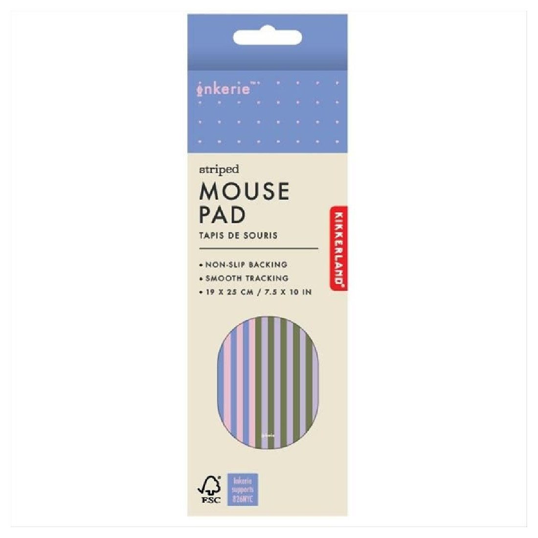 Inkerie Mouse Pad Ριγέ INK58 Kikkerland