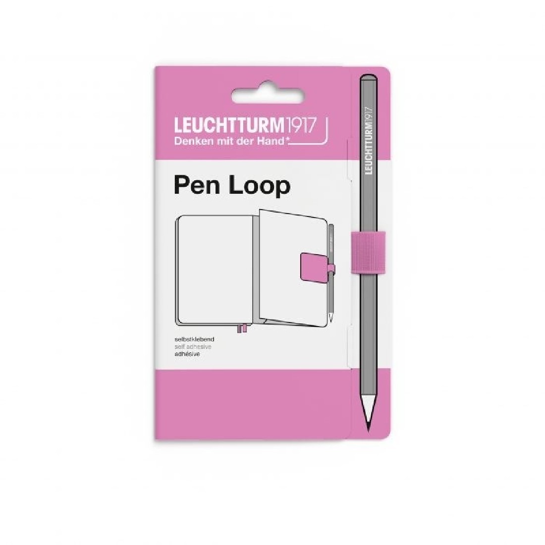 Leuchtturm 1917 pen loop Bubblegum 400911
