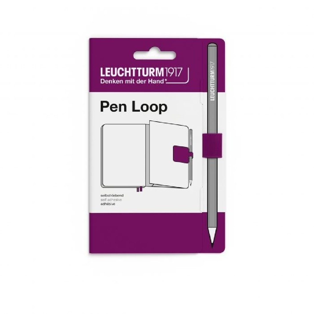 Leuchtturm 1917 pen loop Burgundy 4009142