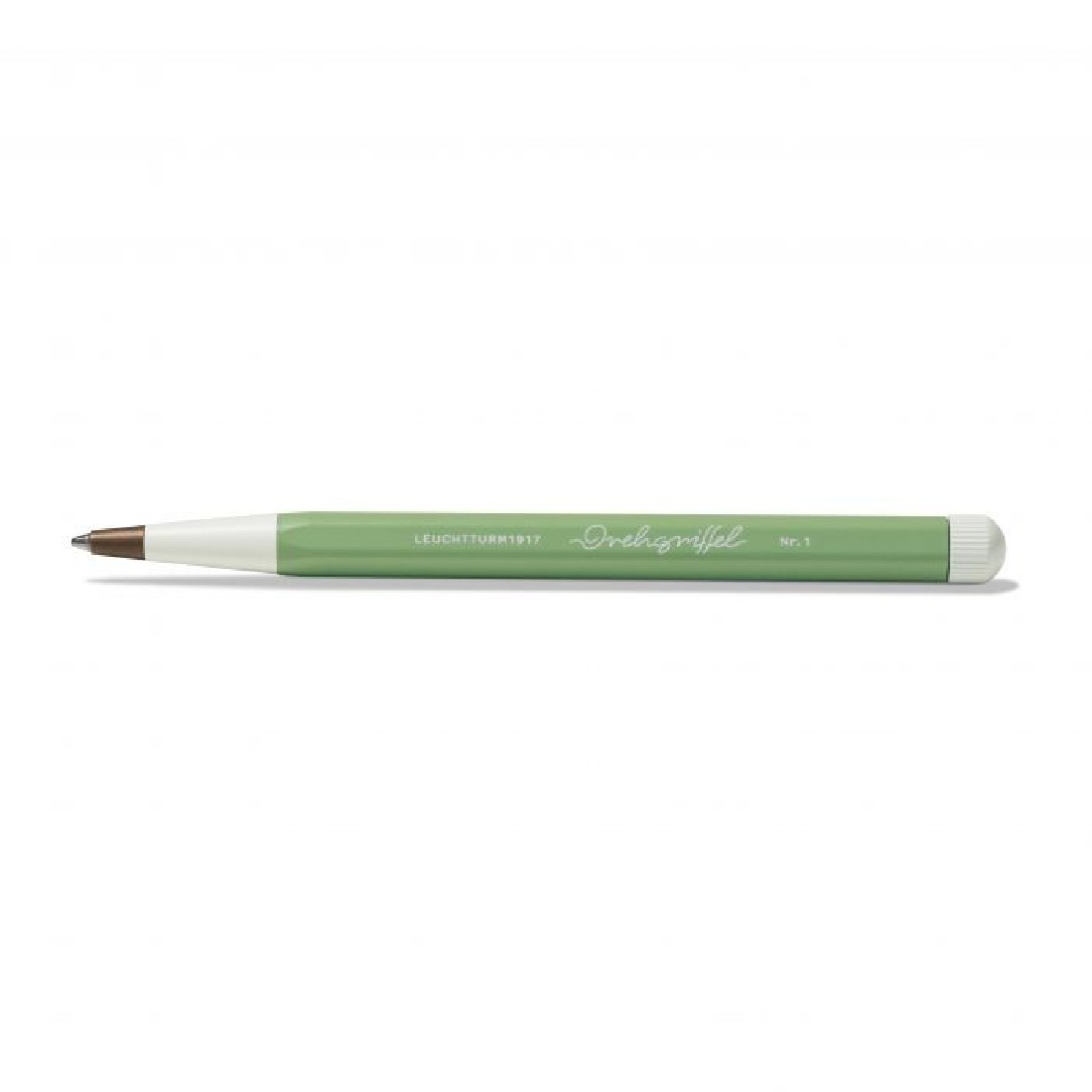 Leuchtturm 1917 Set A5 Sage Hard Cover Notebook and Ballpen plus Pen Loop