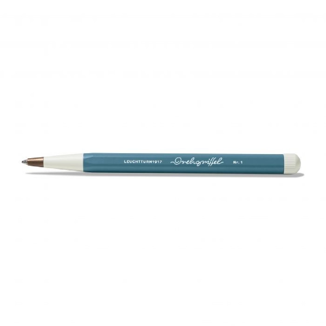 Leuchtturm 1917 Set A5 Stone Blue Hard Cover Notebook and Ballpen plus Pen Loop