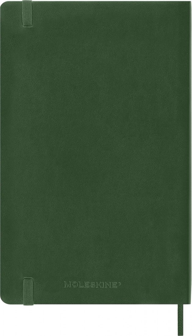 Moleskine Classic Planner 2027 Large 13x21cm, Daily, soft cover, 12 months, Myrtile Green