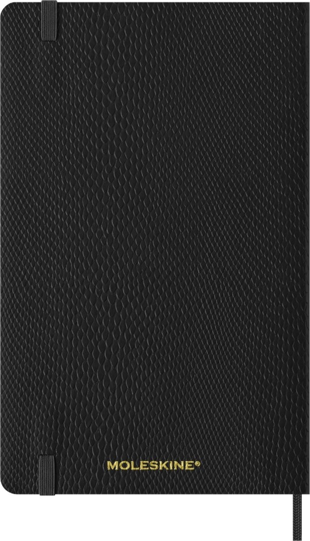 Moleskine Precious and Ethical Diary 2027 Large 13x21, Weekly, 12-Month, Vegan Cover, Black