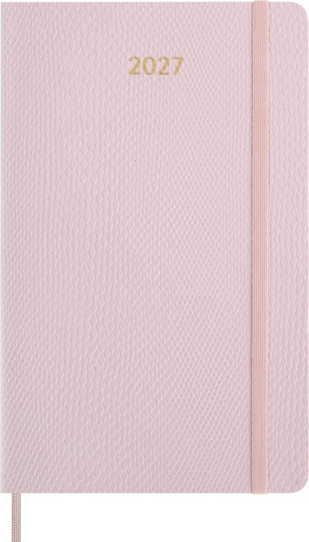 Moleskine Precious and Ethical Diary 2027 Large 13x21, Weekly, 12-Month, Vegan Cover, Pink