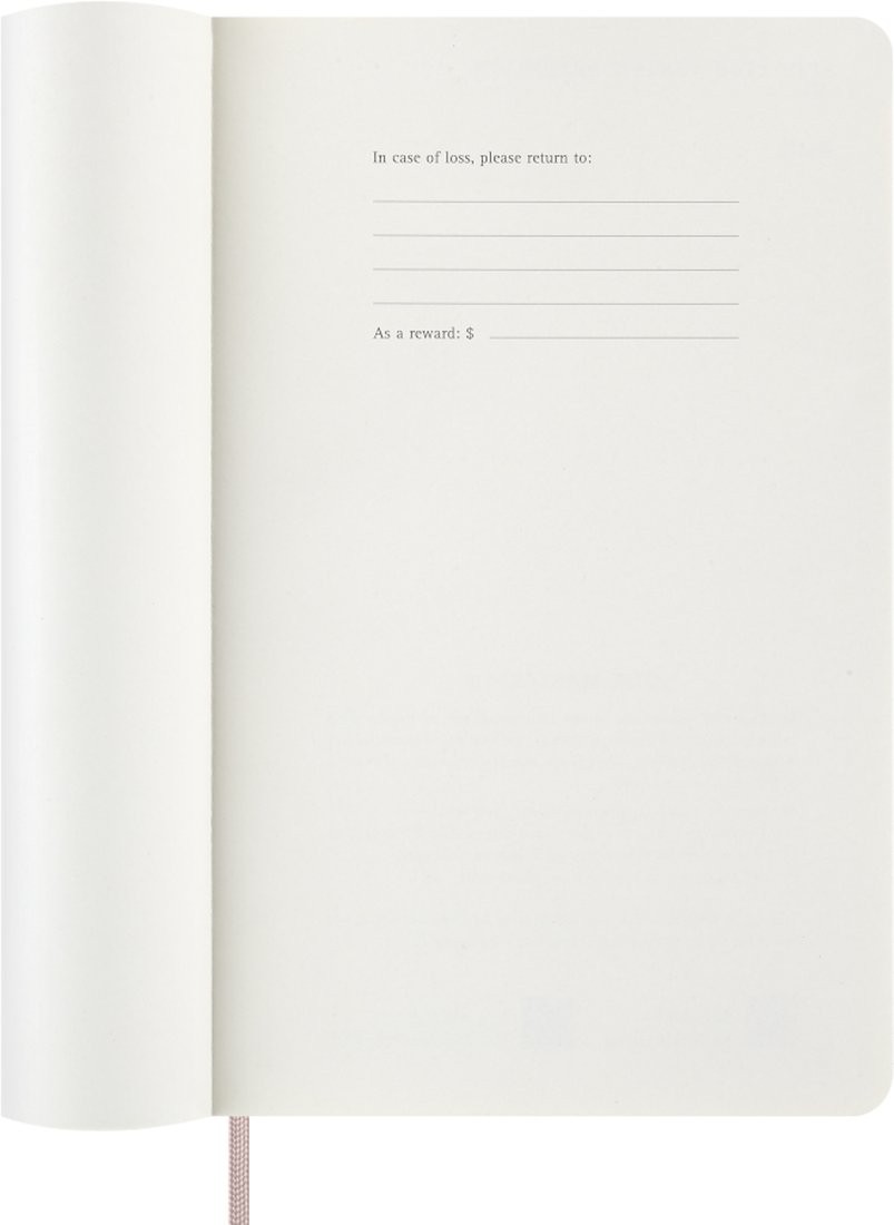 Moleskine Precious and Ethical Diary 2027 Large 13x21, Weekly, 12-Month, Vegan Cover, Pink