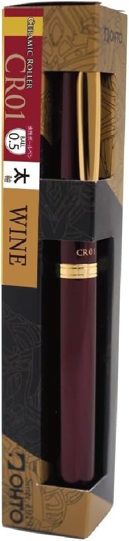 Ohto ceramic rollerball CR01 Wine GT, CR01-05-GWI