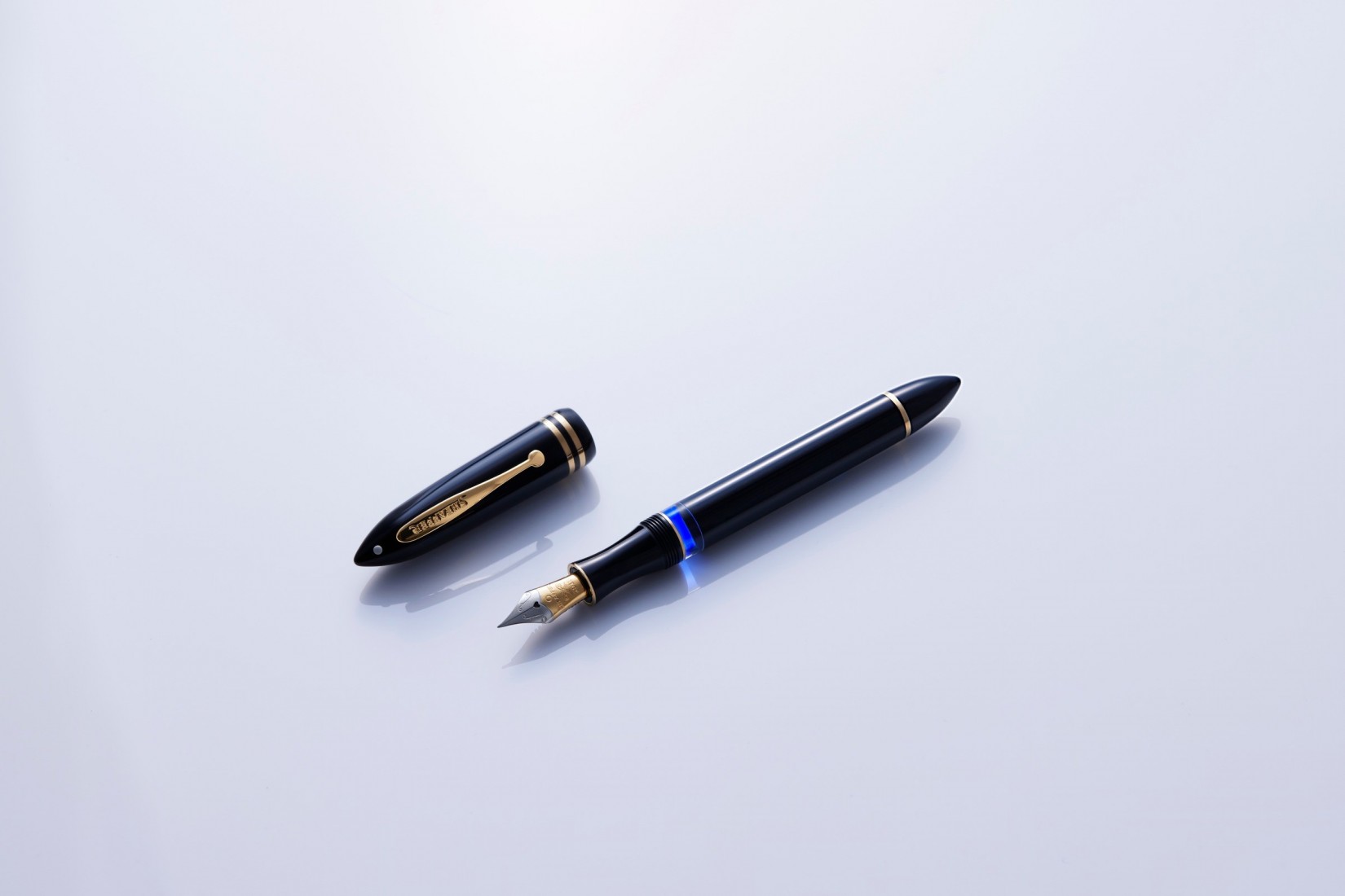 Sheaffer Balance III E892 Glossy Black CT Fountain Pen