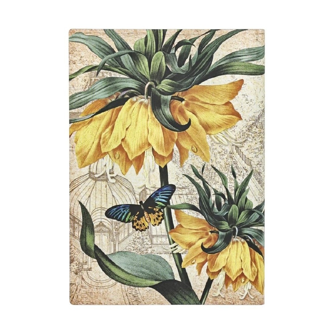 Paperblanks Notebook Flexis Golden Fritillaria Midi Lined