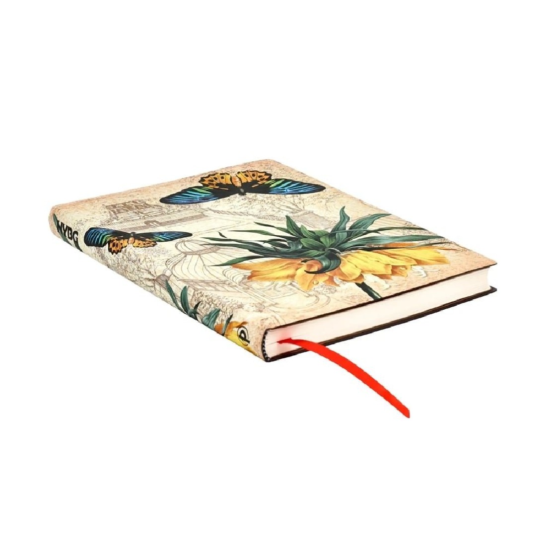 Paperblanks Notebook Flexis Golden Fritillaria Midi Lined