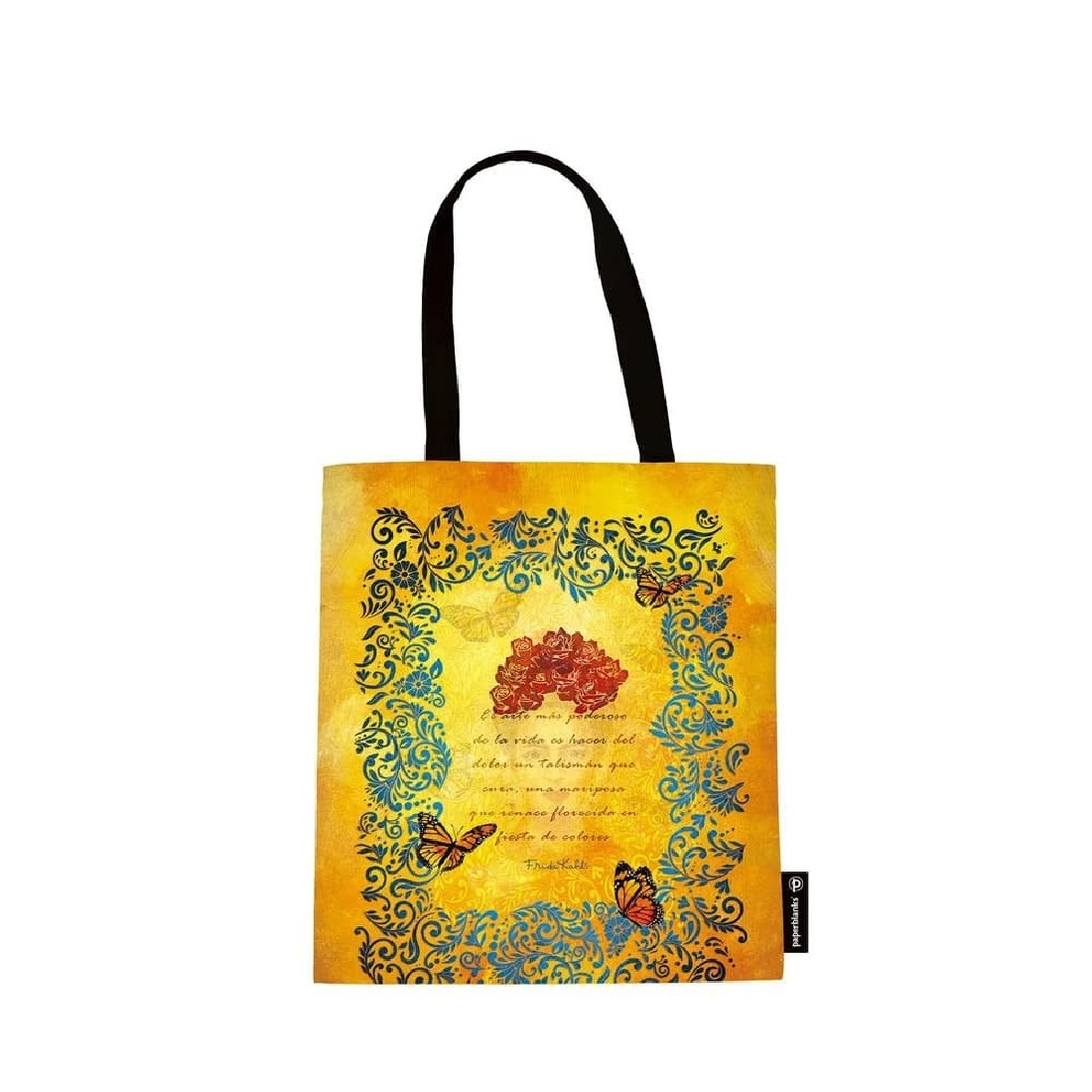Paperblanks Canvas Bag The Colourful Portrait Viva Frida