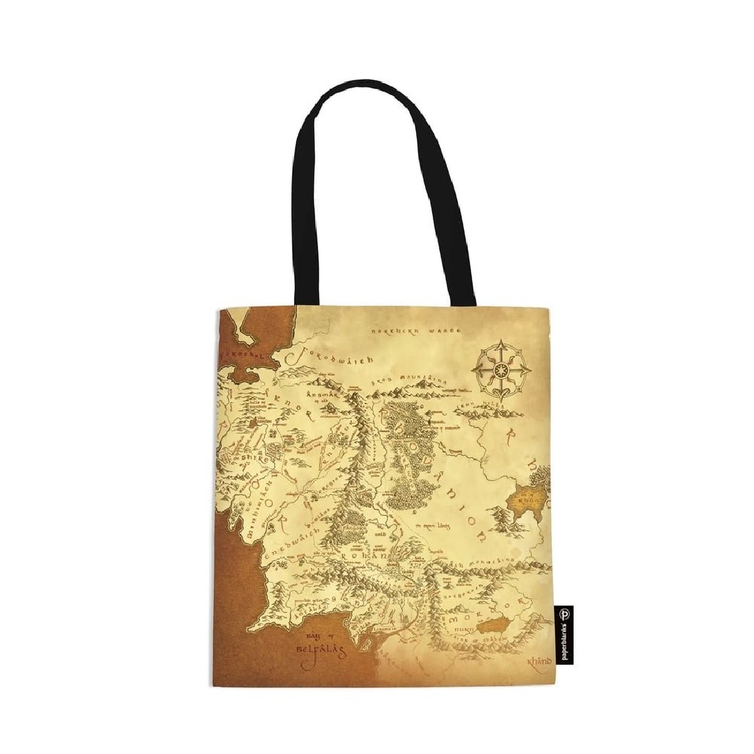 Paperblanks Canvas Bag A Perilous Journey Tote The Lord of the Rings Collection