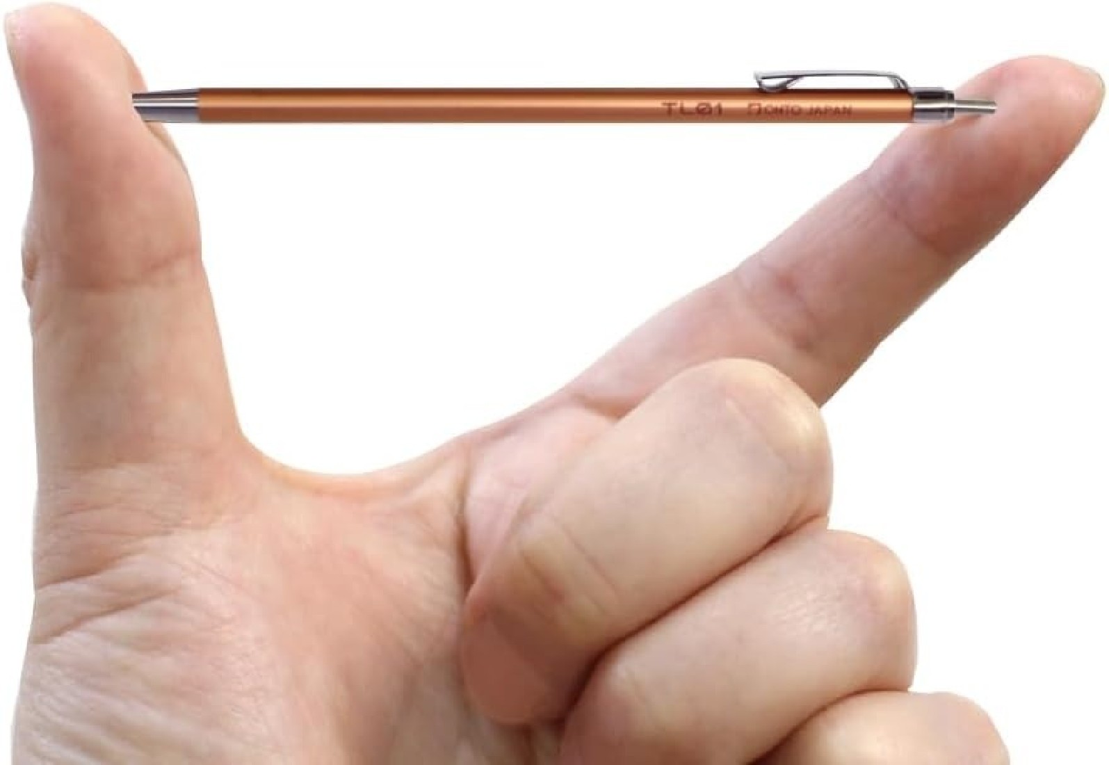 Ohto mechanikal pencil, 0,5mm, black, slim and short 9,1cm TL01