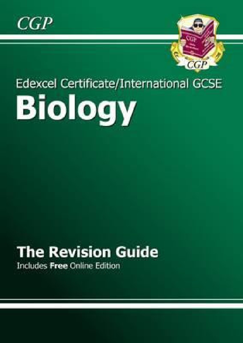 IGCSE BIOLOGY FOR EDECXEL REVISION GUIDE (With Online edition) PB