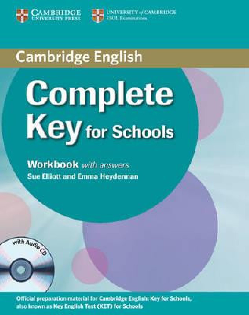 COMPLETE KET FOR SCHOOLS WORKBOOK WITH ANSWERS (+CD)