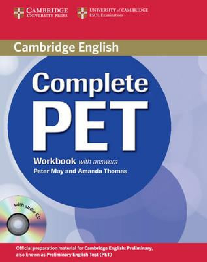 COMPLETE PET WORKBOOK WITH ANSWERS (+CD)