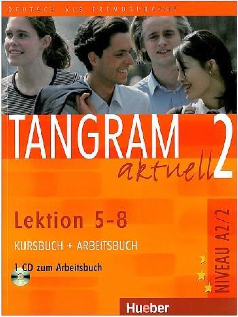 TANGRAM AKTUELL 2 KURSBUCH+ARBEITSBUCH+CD LEKTION 5-8