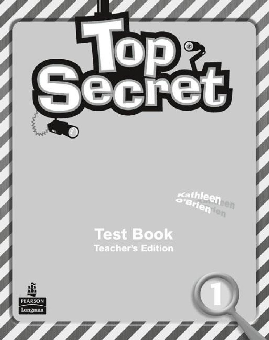 TOP SECRET 1 TEST BOOK TEACHERS