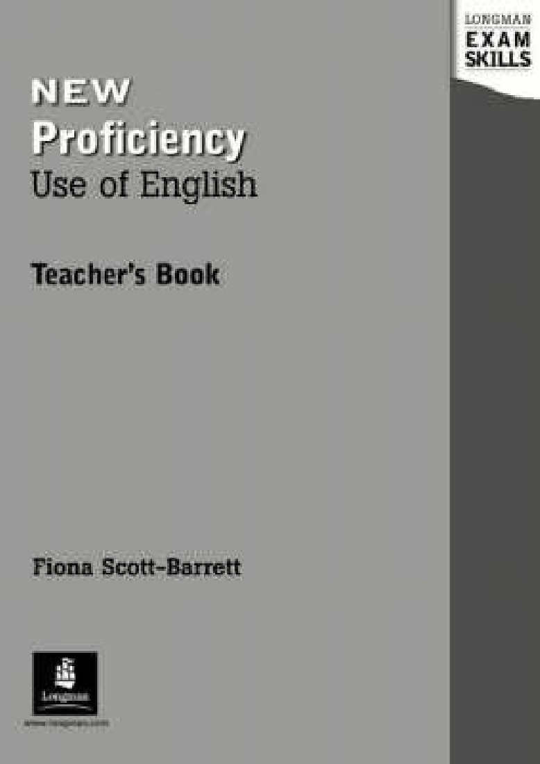 CAMBRIDGE PROFICIENCY USE OF ENGLISH TEACHERS (LES) (N/E)