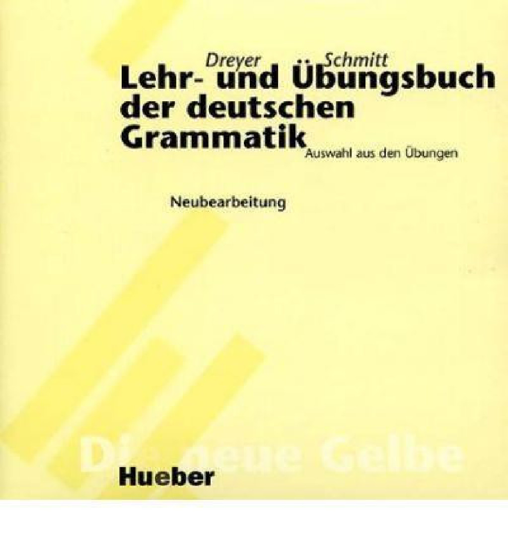 LEHR-UND UBUNGSBUCH DEUTSCHEN GRAMMATIK (DIE NEU GELBE) CDS (2)