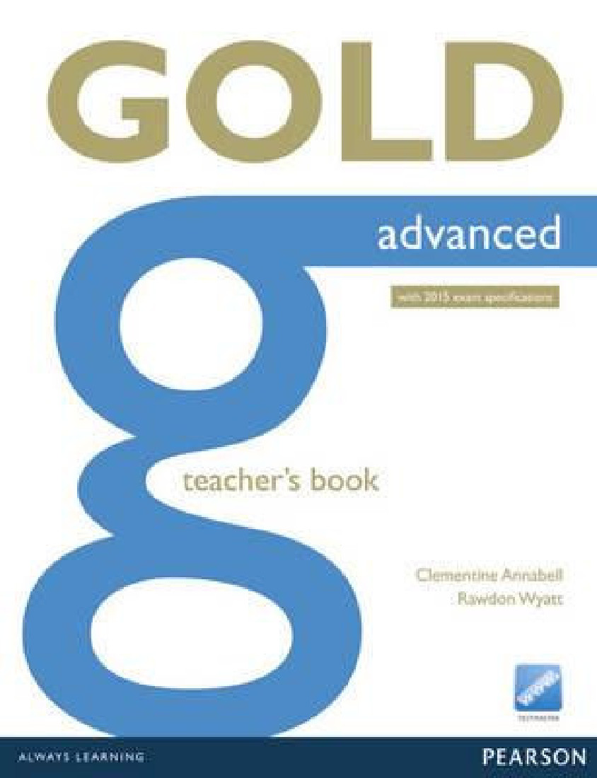 CAE GOLD PLUS TEACHERS BOOK REVISED 2015