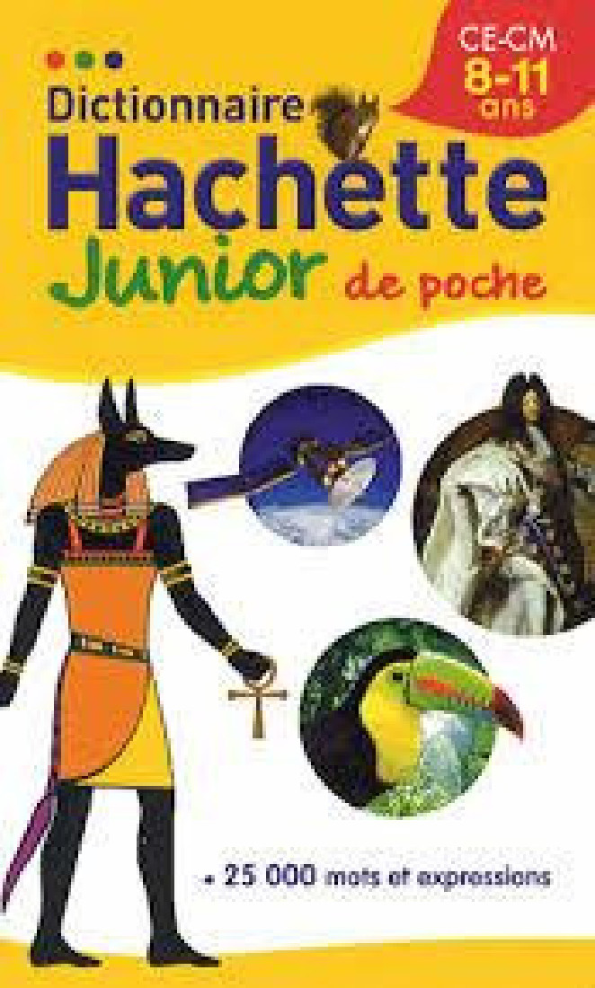 HACHETTE JUNIOR DE POCHE CE-CM 8-11 ANS