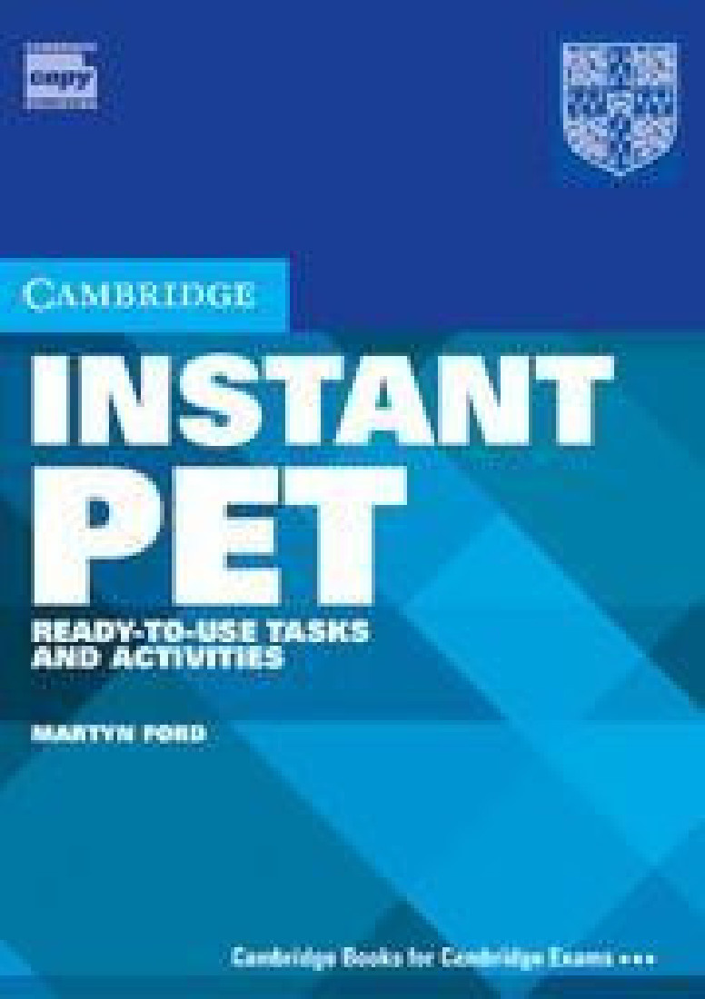 INSTANT PET STUDENTS BOOK (+2 CDS)