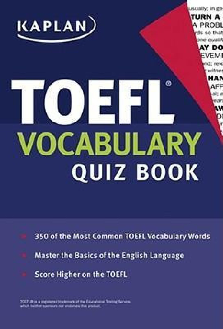 TOEFL VOCABULARY