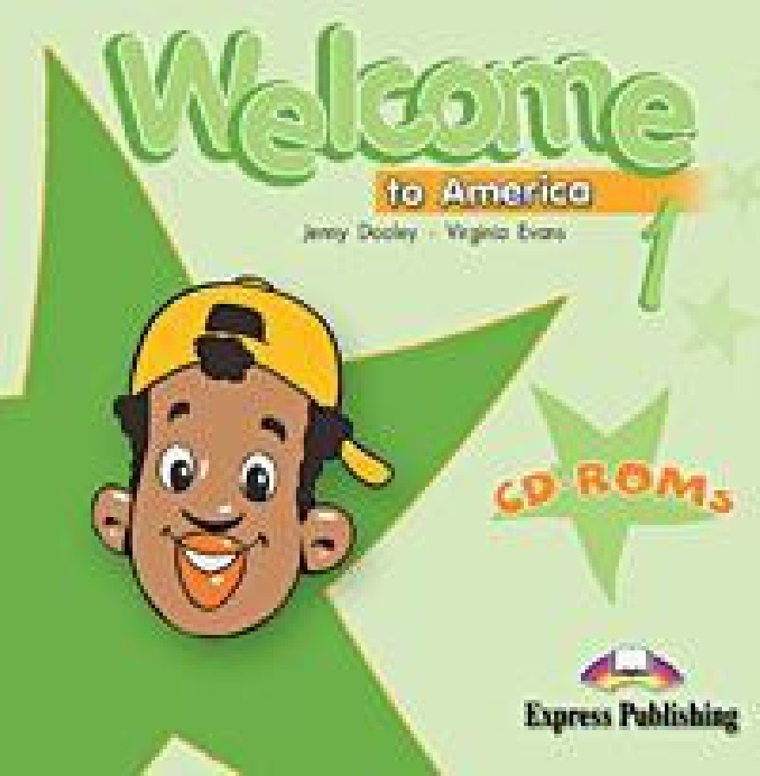 WELCOME TO AMERICA 1 CD-ROMs