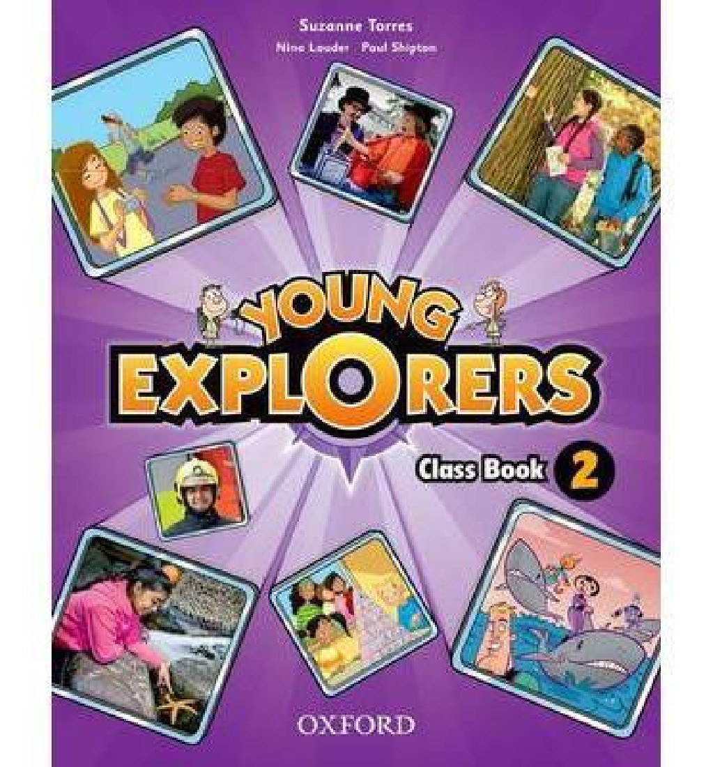 Young Explorers 2 class book. First Explorers 3. World Explorers 2 class book.